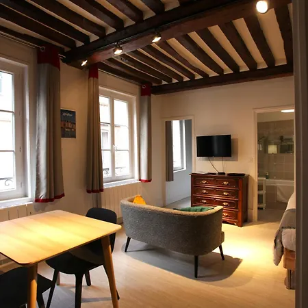 アパート La Brise Normande Centre De De オンフルール