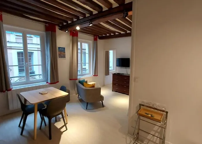 アパート La Brise Normande Centre De De *